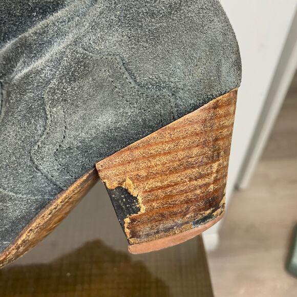 Isabel Marant Etoile Dicker Zip Ankle Booties Women's 37 US 7 - Picture 13 of 16